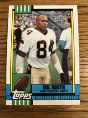 Eric Martin Football Cards 1990 Topps Prices