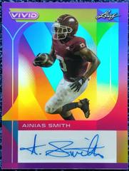 Ainias Smith #BA-AS2 Football Cards 2023 Leaf Draft Autographs Prices