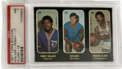 Walker 16, May 17, Clark 18 Basketball Cards 1971 Topps Stickers Prices