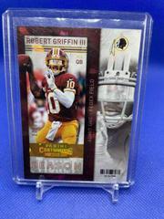 Robert Griffin III [Cracked Ice Ticket] #79 Football Cards 2013 Panini Contenders Prices