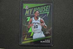 DeMar DeRozan [Lime Green] #3 Basketball Cards 2019 Panini Donruss Optic My House Prices