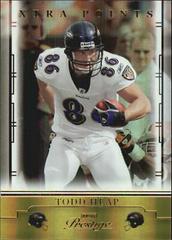 Todd Heap #8 Football Cards 2008 Playoff Prestige Prices