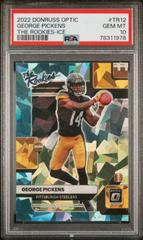 George Pickens [Ice] #TR-12 Football Cards 2022 Panini Donruss Optic The Rookies Prices