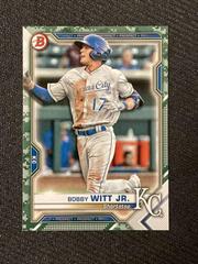 Bobby Witt Jr. [Camo] #BP-1 Baseball Cards 2021 Bowman Paper Prospects Prices