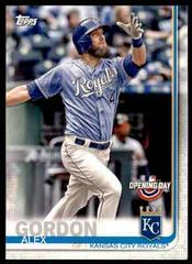 Alex Gordon #58 Baseball Cards 2019 Topps Opening Day Prices