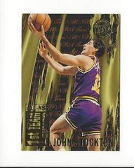 John Stockton [Gold Medallion] Basketball Cards 1995 Ultra All NBA Prices