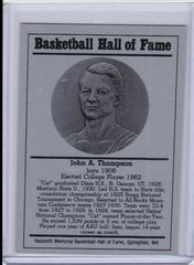 John Thompson Basketball Cards 1986 Hall of Fame Metallic Prices