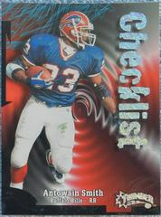 Antowain Smith [Rave] #225 Football Cards 1998 Skybox Thunder Prices