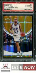Grant Hill [Gold Refractor] Basketball Cards 2005 Finest Prices