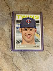 Joe Mauer [With Hat Color Variation] #90 Baseball Cards 2013 Topps Heritage Prices