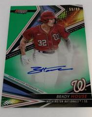 Brady House [Green] Baseball Cards 2022 Bowman's Best of Autographs Prices