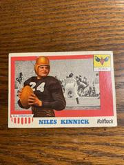 Niles Kinnick #6 Football Cards 1955 Topps All American Prices