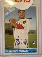 Yasmany Tomas #YT Baseball Cards 2015 Topps Heritage Real One Autographs Prices