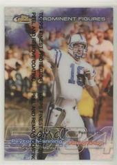 Peyton Manning #PF6 Football Cards 1999 Topps Finest Prominent Figures Prices