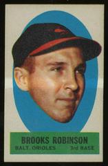 Brooks Robinson [Blank Back] Baseball Cards 1963 Topps Peel Offs Prices