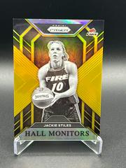 Jackie Stiles [Gold] #8 Basketball Cards 2023 Panini Prizm WNBA Hall Monitors Prices