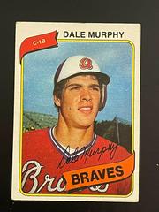 Dale Murphy #274 Baseball Cards 1980 Topps Prices