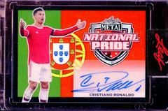 Cristiano Ronaldo [Prismatic Black] #BA-CR1 Soccer Cards 2022 Leaf Metal Autographs Prices