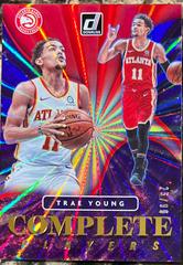 Trae Young [Red Laser] Basketball Cards 2021 Panini Donruss Complete Players Prices