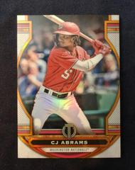 CJ Abrams [Orange] #70 Baseball Cards 2023 Topps Tribute Prices