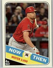 Albert Pujols Baseball Cards 2018 Topps Heritage Now & Then Prices