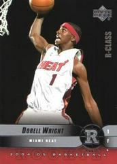 Dorell Wright Basketball Cards 2004 Upper Deck R-Class Prices