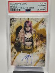 Asuka [Gold] Wrestling Cards 2018 Topps WWE Undisputed Autographs Prices