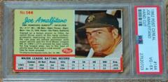 Joe Amalfitano [Hand Cut] #144 Baseball Cards 1962 Post Cereal Prices