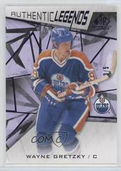 Wayne Gretzky [Purple Fragment] Hockey Cards 2021 SP Game Used Prices