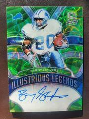 Barry Sanders [Green] Football Cards 2022 Panini Spectra Illustrious Legends Autographs Prices