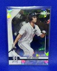 Riley Greene [Black Atomic Refractor] #BPR-48 Baseball Cards 2020 Bowman Sterling Prices