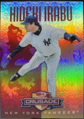 Hideki Irabu [Red] #36 Baseball Cards 1998 Donruss Crusade Prices