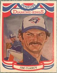 Jim Clancy [Diamond Kings Steel] #19 Baseball Cards 1984 Donruss Prices