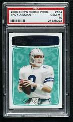 Troy Aikman #104 Football Cards 2008 Topps Rookie Progression Prices
