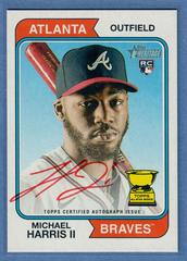 Michael Harris II [Special Edition Red Ink] #ROA-MH Baseball Cards 2023 Topps Heritage Real One Autographs Prices