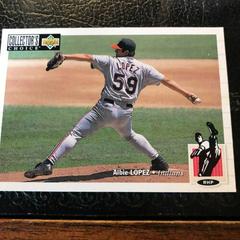 Albie Lopez #177 Baseball Cards 1994 Collector's Choice Prices