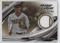 Manny Machado [Gold] Baseball Cards 2023 Topps Series 1 Major League Material Relics Prices