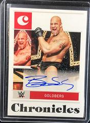 Goldberg #CS-GBG Wrestling Cards 2022 Panini Chronicles WWE Signatures Prices