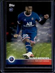 Nuno Mendes #5 Soccer Cards 2021 Topps Paris Saint Germain Prices