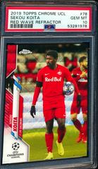 Sekou Koita [Red Wave Refractor] #78 Soccer Cards 2019 Topps Chrome UEFA Champions League Prices