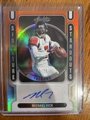 Michael Vick [Orange] #SS-MV Football Cards 2022 Panini Absolute Signature Standouts Prices