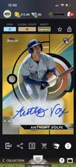 Anthony Volpe [Gold] #FA-AV Baseball Cards 2023 Topps Finest Autographs Prices