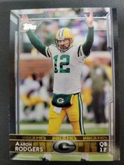 Aaron Rodgers [White Jersey] Football Cards 2015 Topps Prices