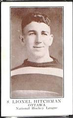 Lionel Hitchman Hockey Cards 1923 V145-1 Paterson Prices