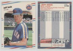 Jeff Innis #U-105 Baseball Cards 1988 Fleer Update Glossy Prices