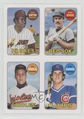 Cal Ripken Jr., Ryne Sandberg, Tony Gwynn, Wade Boggs Baseball Cards 2013 Topps Archives 1969 4 in 1 Stickers Prices