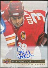 Doug Gilmour [Autograph] #C-11 Hockey Cards 2020 SP Signature Edition Legends UD Canvas Prices