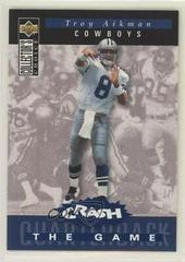 Troy Aikman [Blue] #C2 Football Cards 1994 Collector's Choice Crash the Game Prices