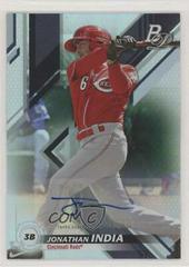 Jonathan India [Autograph] #TOP-7 Baseball Cards 2019 Bowman Platinum Top Prospects Prices