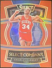 Charles Barkley [Red Prizm] #10 Basketball Cards 2021 Panini Select Company Prices